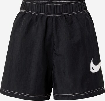 Nike Sportswear Loosefit Shorts in Schwarz: predná strana