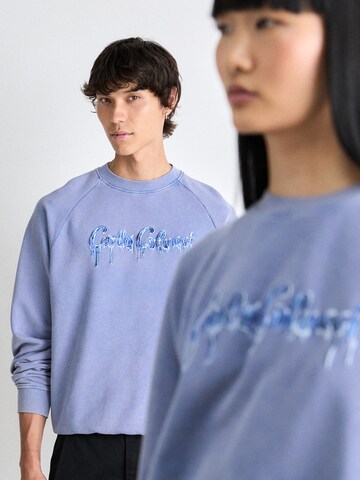 Carlo Colucci Sweatshirt 'Erspamer' in Blue