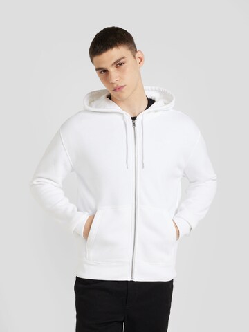 HOLLISTER Sweatshirt in White: front