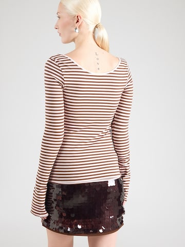 Monki Shirt in Brown