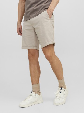 JACK & JONES Regular Chino 'Fury' in Grijs: voorkant