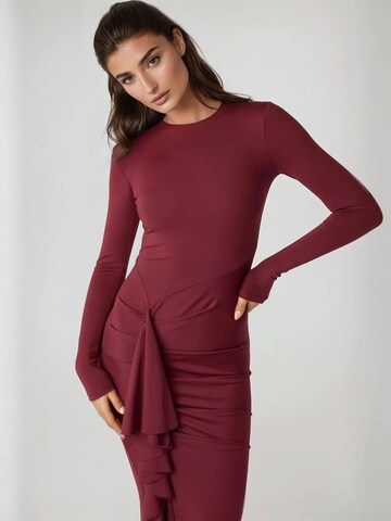Hiccup Evening Dress in Red