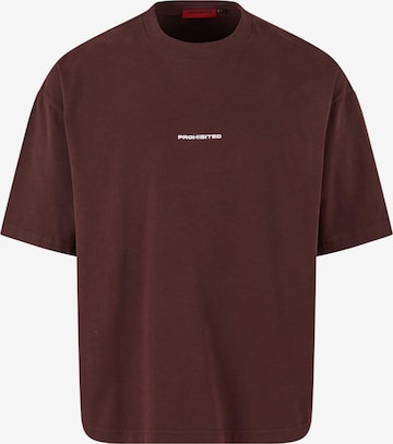 ProhibitedMajica - smeđa boja: prednji dio