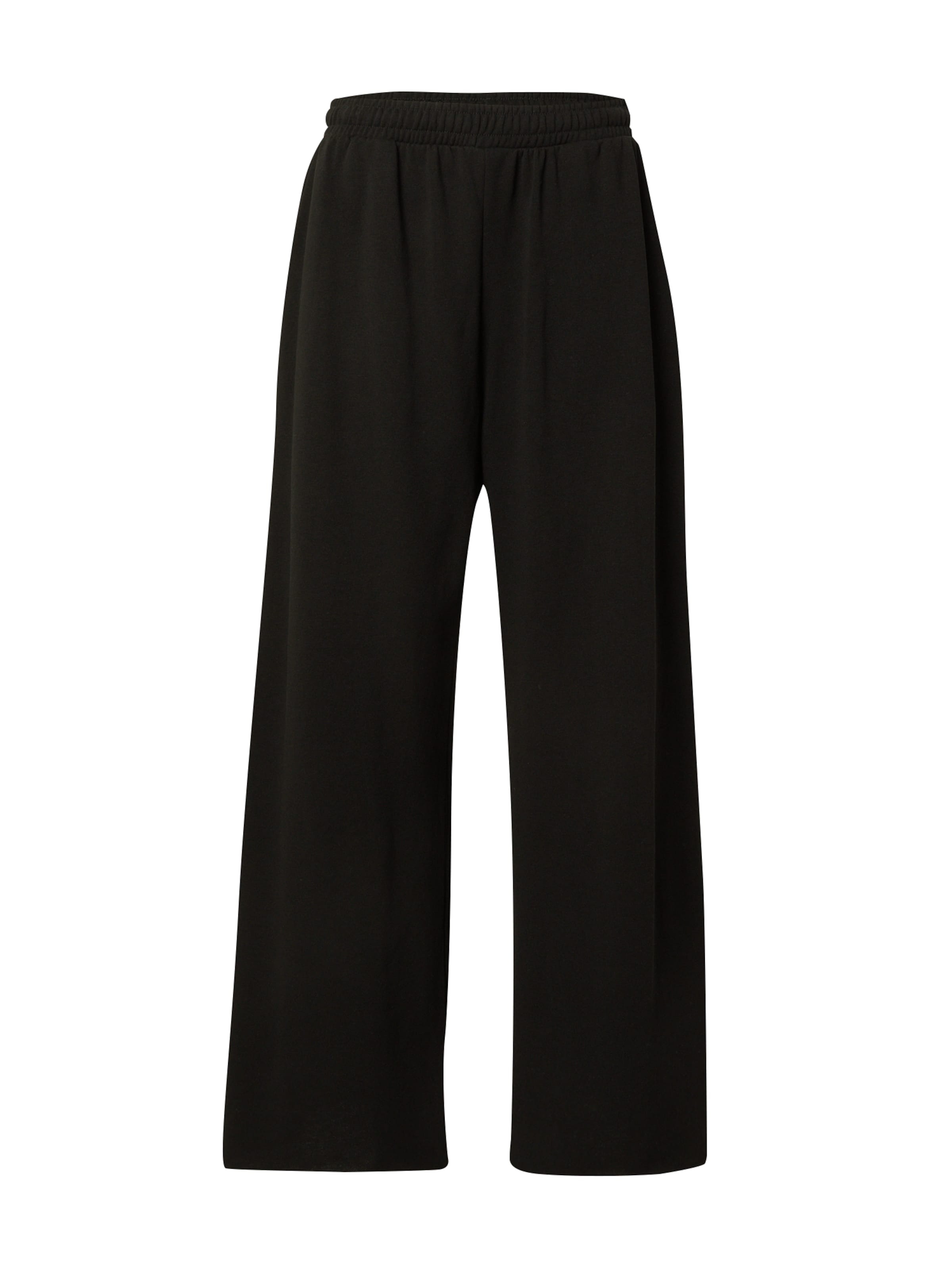 WEEKDAY Wide leg Pants 'Wendy' in Black: front
