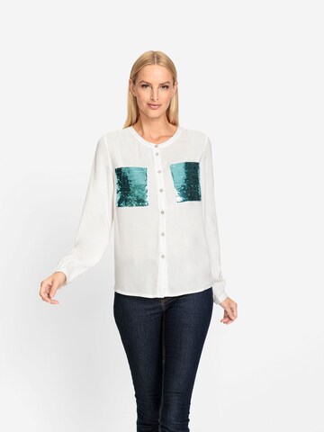 heine Blouse in White: front