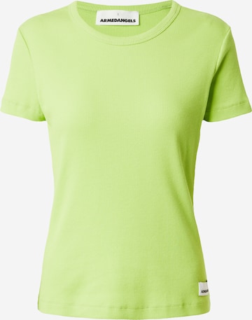 ARMEDANGELS Тениска 'KARDA' в зелено: отпред