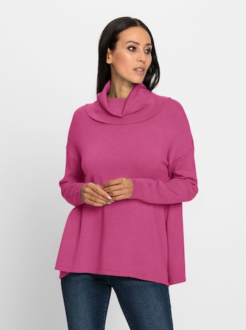 heine Oversized trui in Roze: voorkant