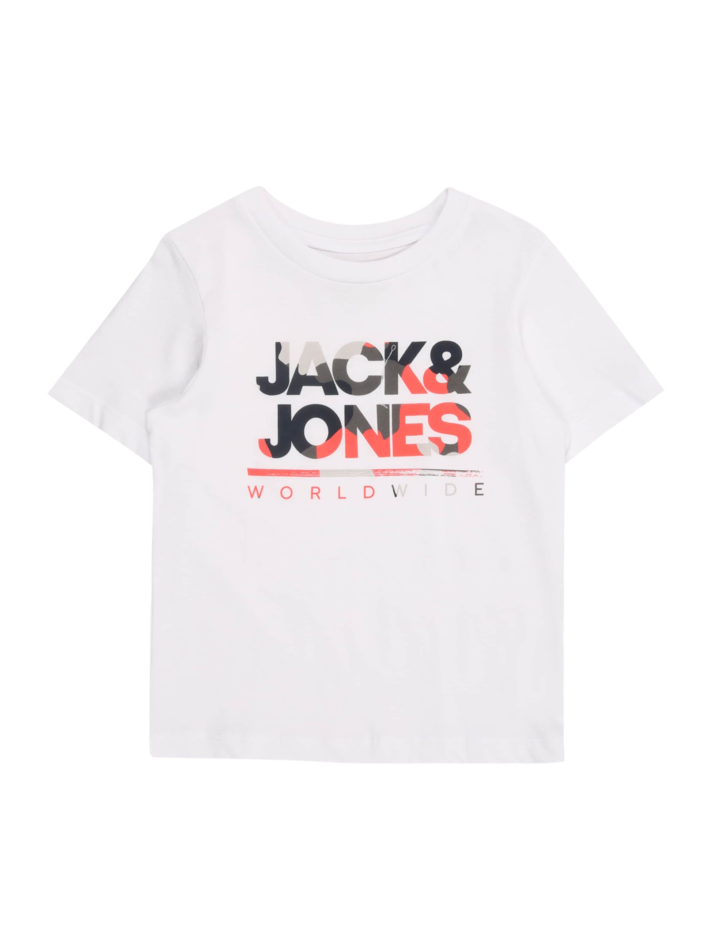 JACK & JONES MINI Μπλουζάκι 'JJLuke' σε λευκό: μπροστά