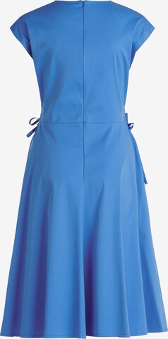 Vera Mont Sommerkleid mit Cut-Outs in Blau