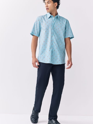 Coupe regular Chemise Next en bleu