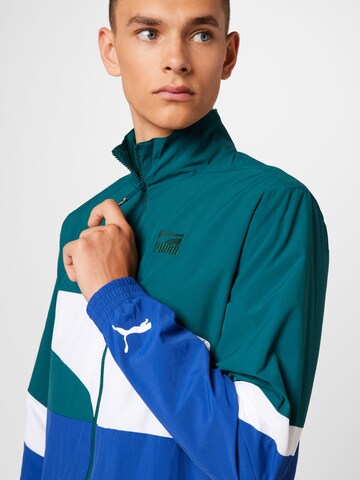 PUMA Athletic Jacket 'Clyde' in Green