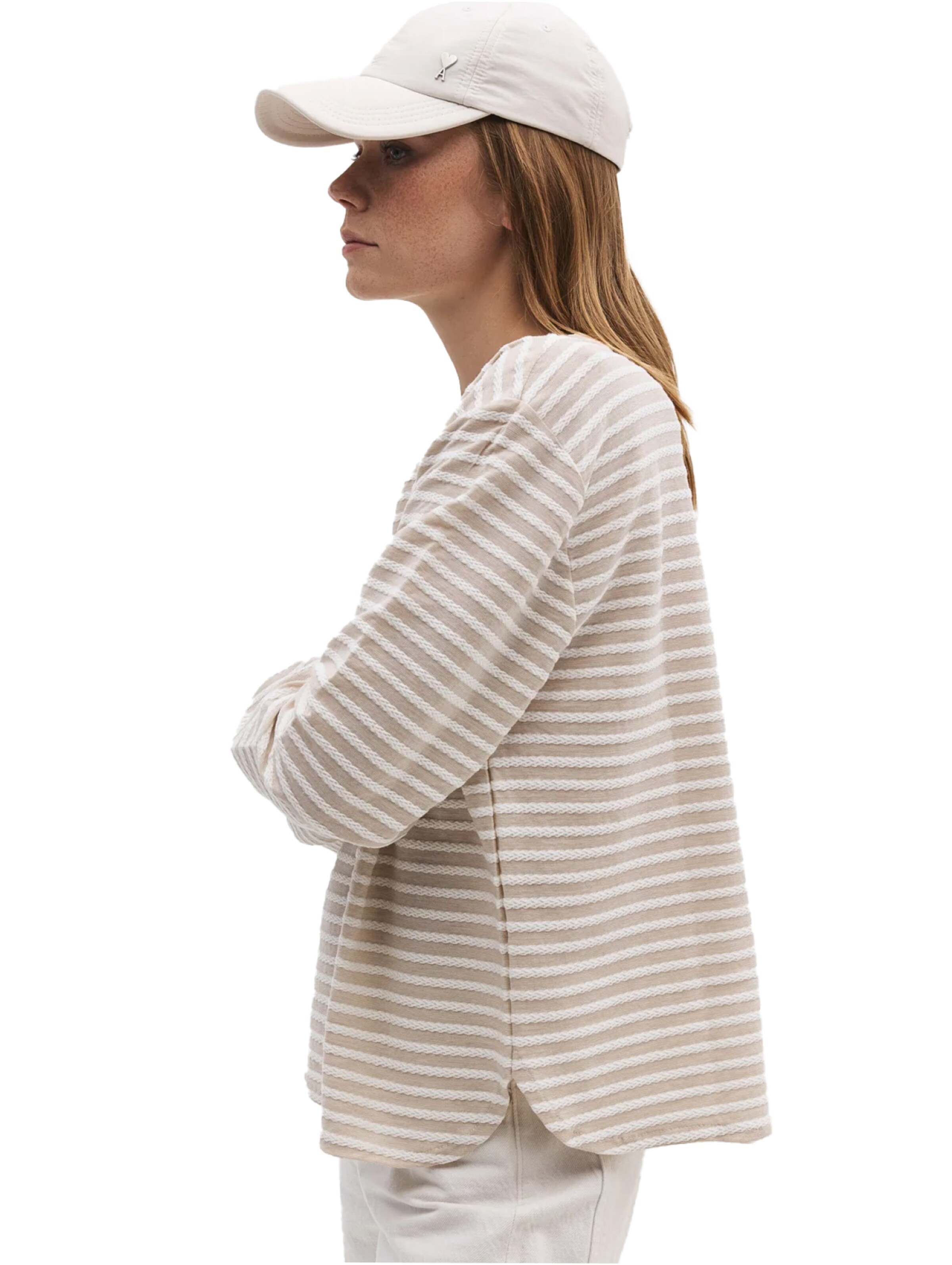 No Matter What Sweatshirt in Beige