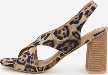 Findlay Sandale 'CALA' in Beige: Vorderseite