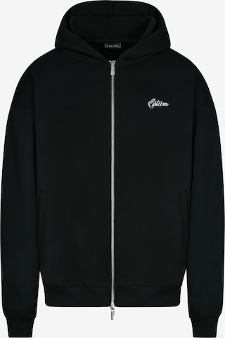 Giacca di felpa di ESTEEM in nero: frontale