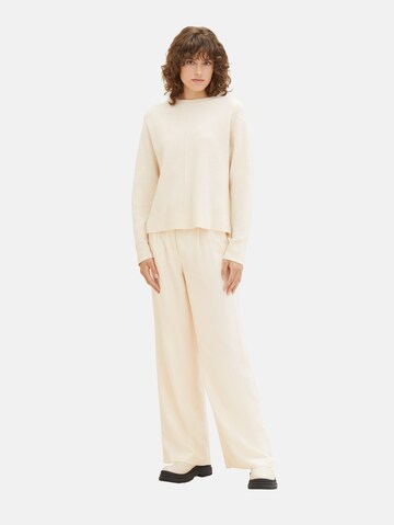 TOM TAILOR Trui in Beige