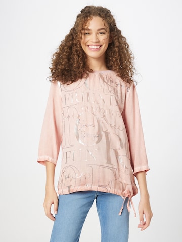 Soccx Blouse in Pink: front