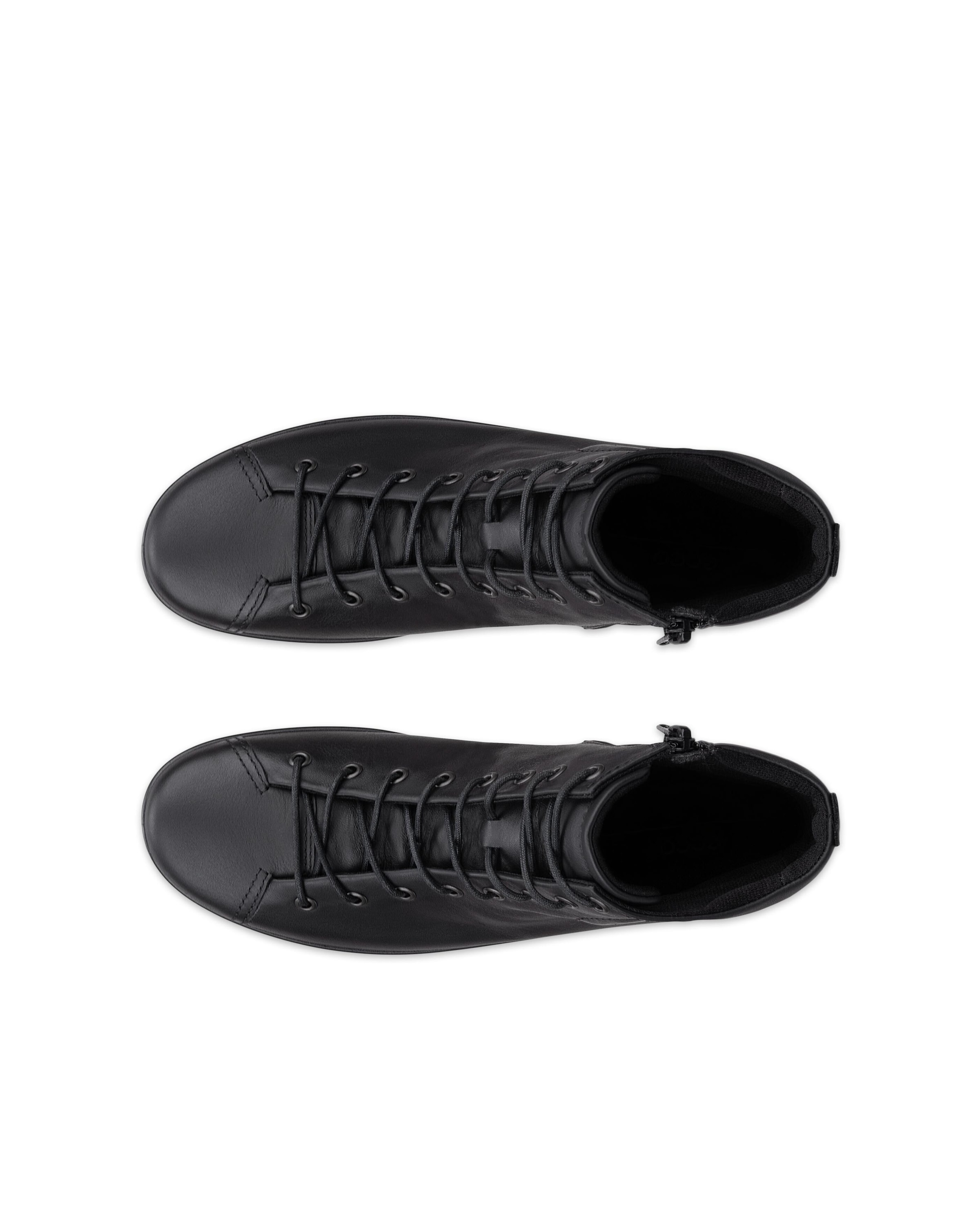 ECCO Schnürstiefelette in Schwarz