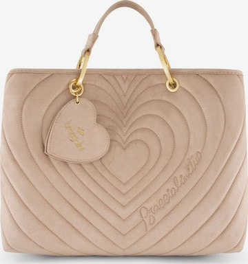 Braccialini - Bolso de mano 'Beth Matelassé' en rosa: frente