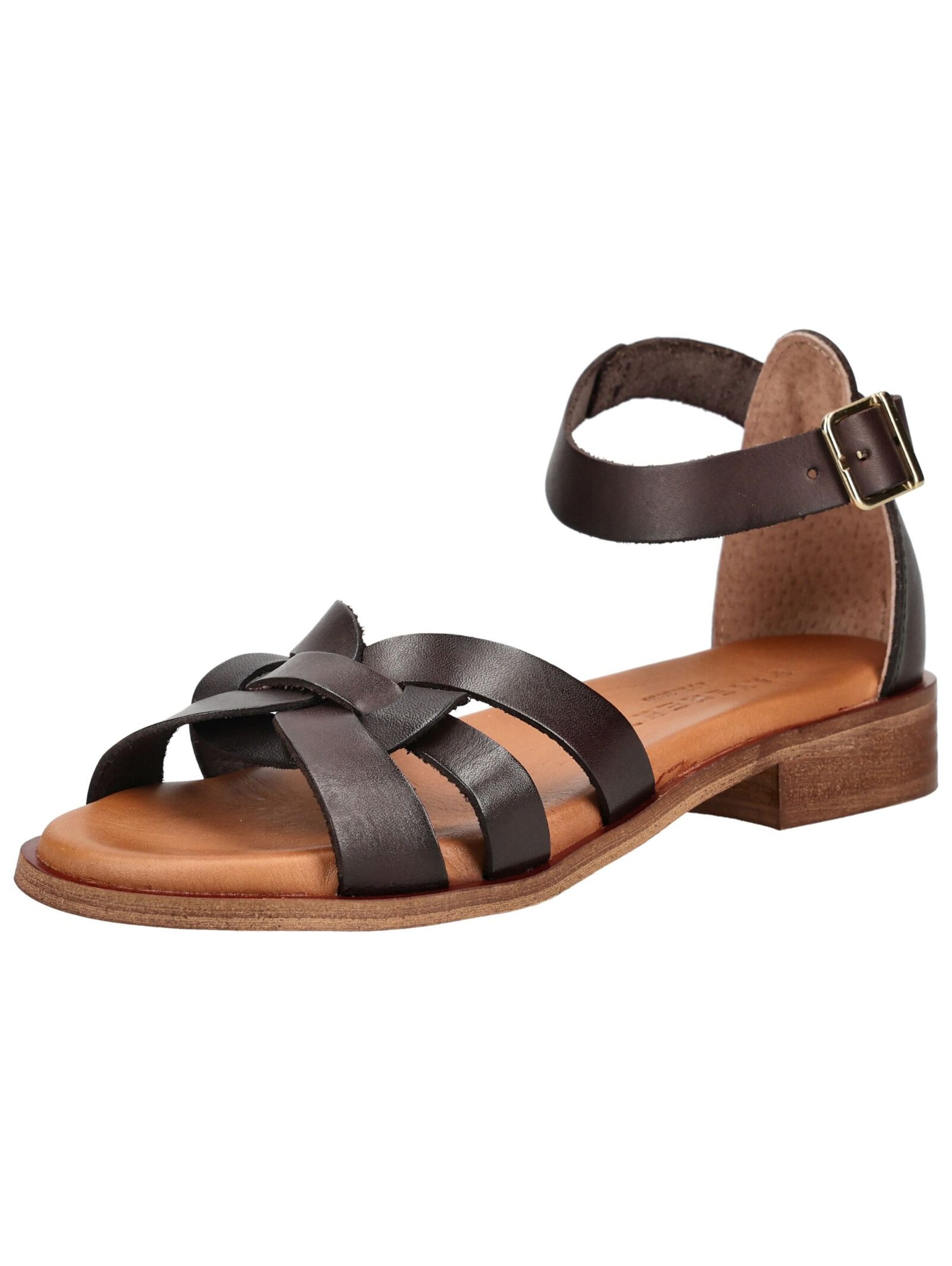 PAVEMENT Sandalen in Braun: Vorderseite