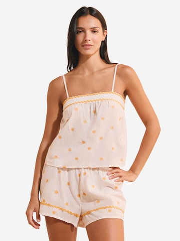 Camicia da notte 'Marilla' di ETAM in beige