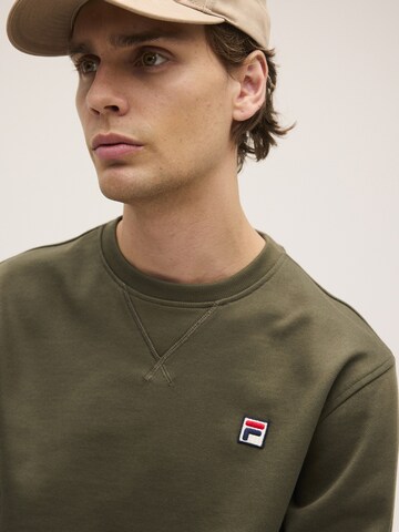 FILA Sweatshirt 'BIELLA regular crewneck sweatshirt' in Groen
