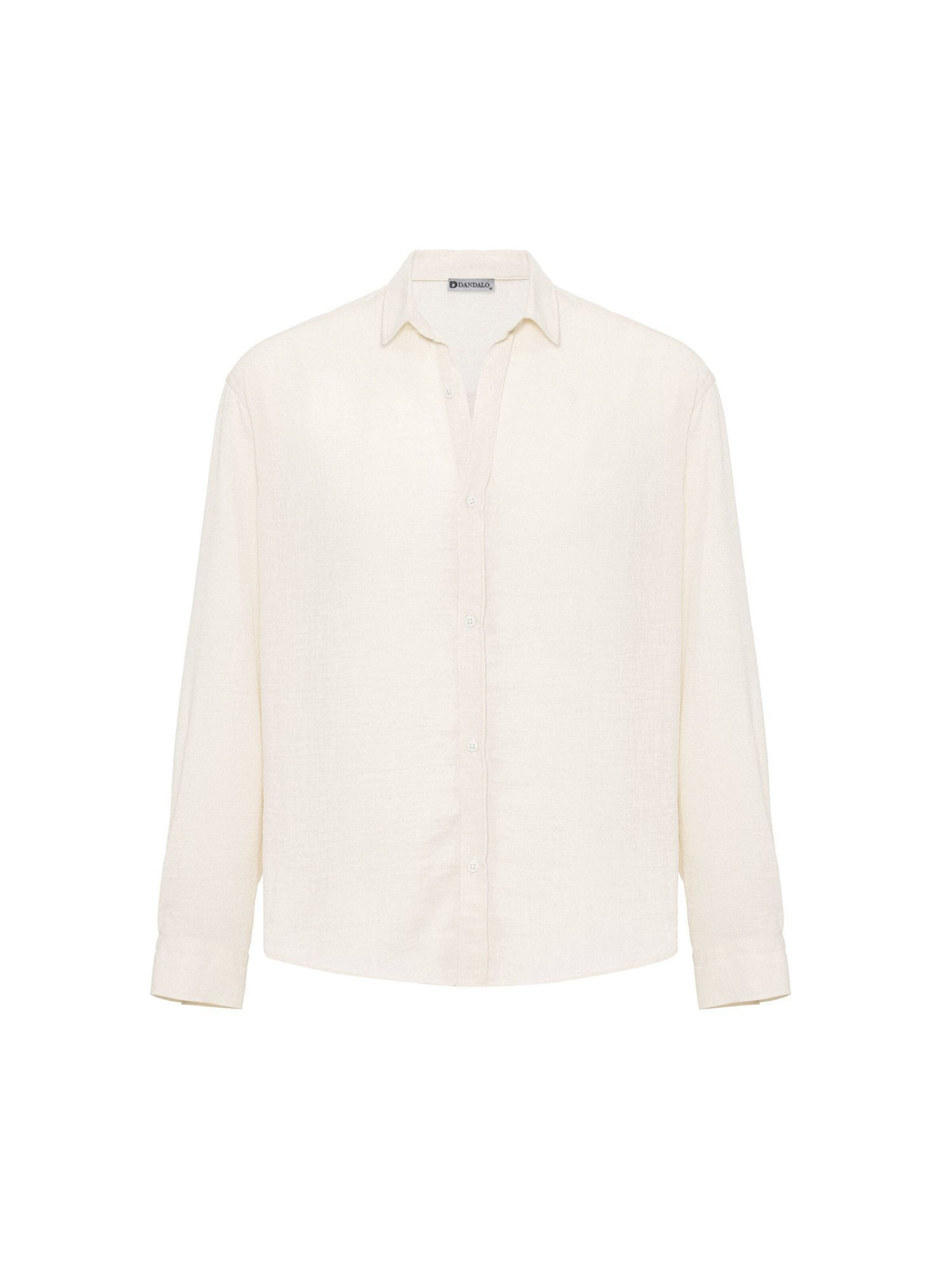 Dandalo Comfort fit Button Up Shirt in Beige: front