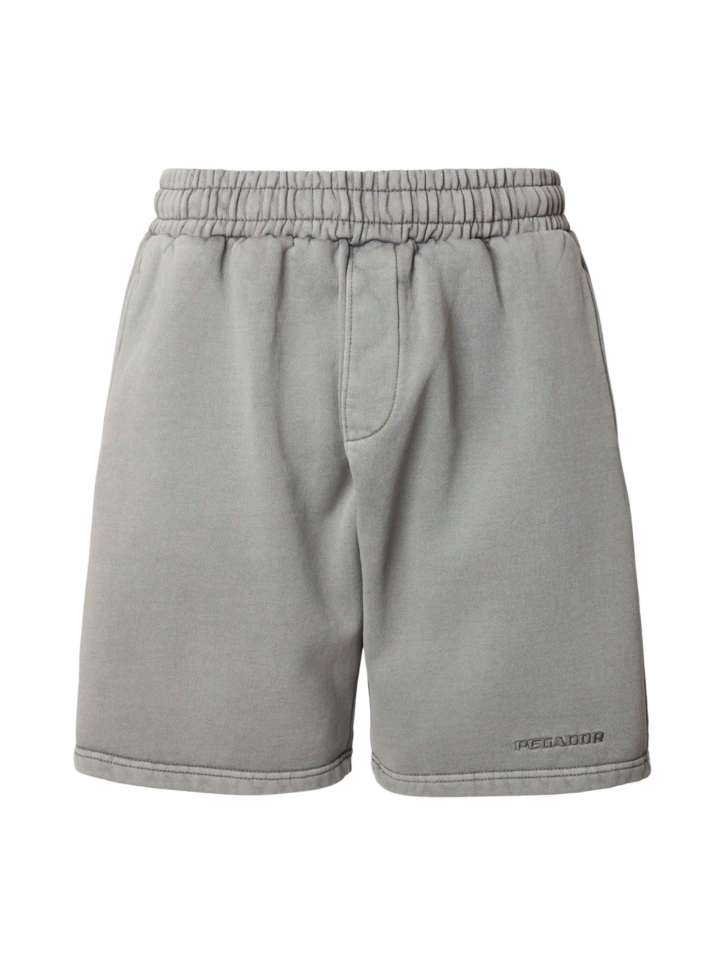 Pegadorregular Hlače - siva boja: prednji dio