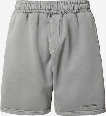 Pegadorregular Hlače - siva boja: prednji dio