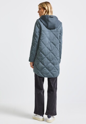 STREET ONE Between-Seasons Coat in Blue