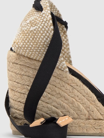 Castañer Espadrillaer 'Carina' i sort