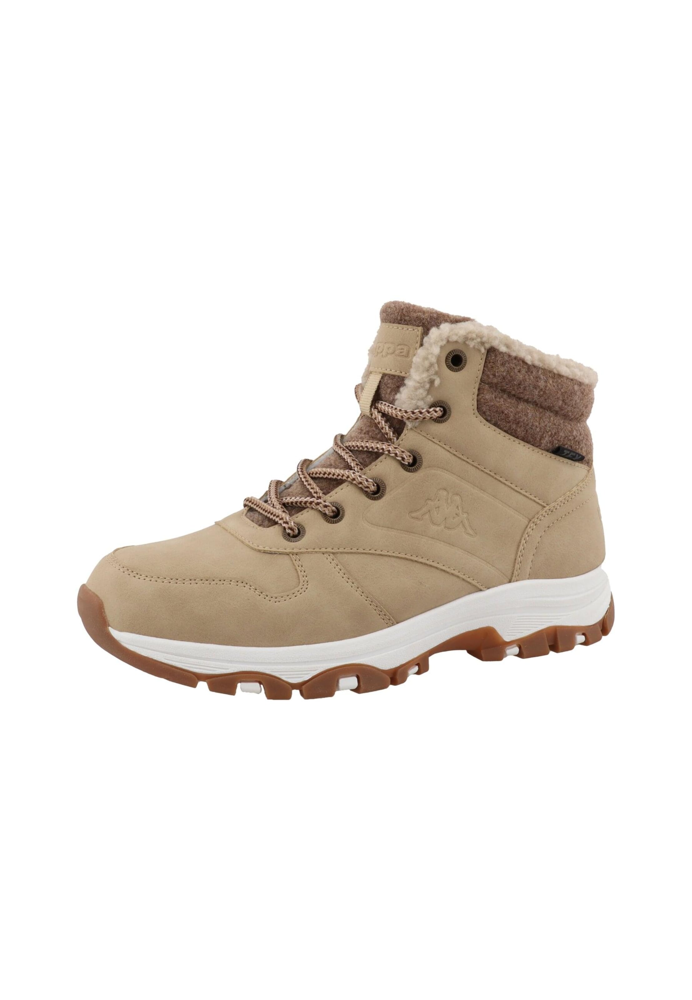 KAPPA Schnürstiefelette 'Aileen' in Beige: Vorderseite