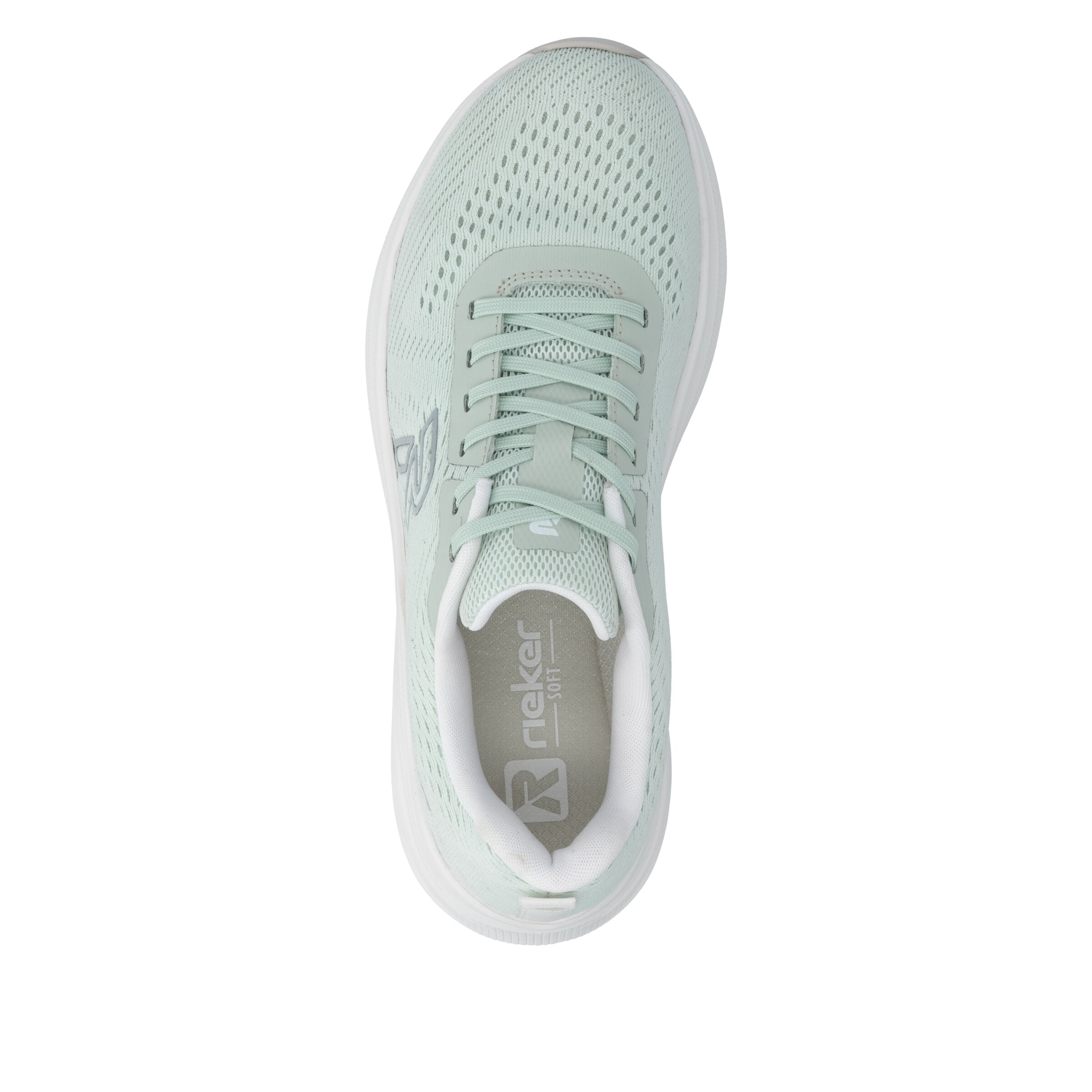 Rieker Sport Platform trainers in Green