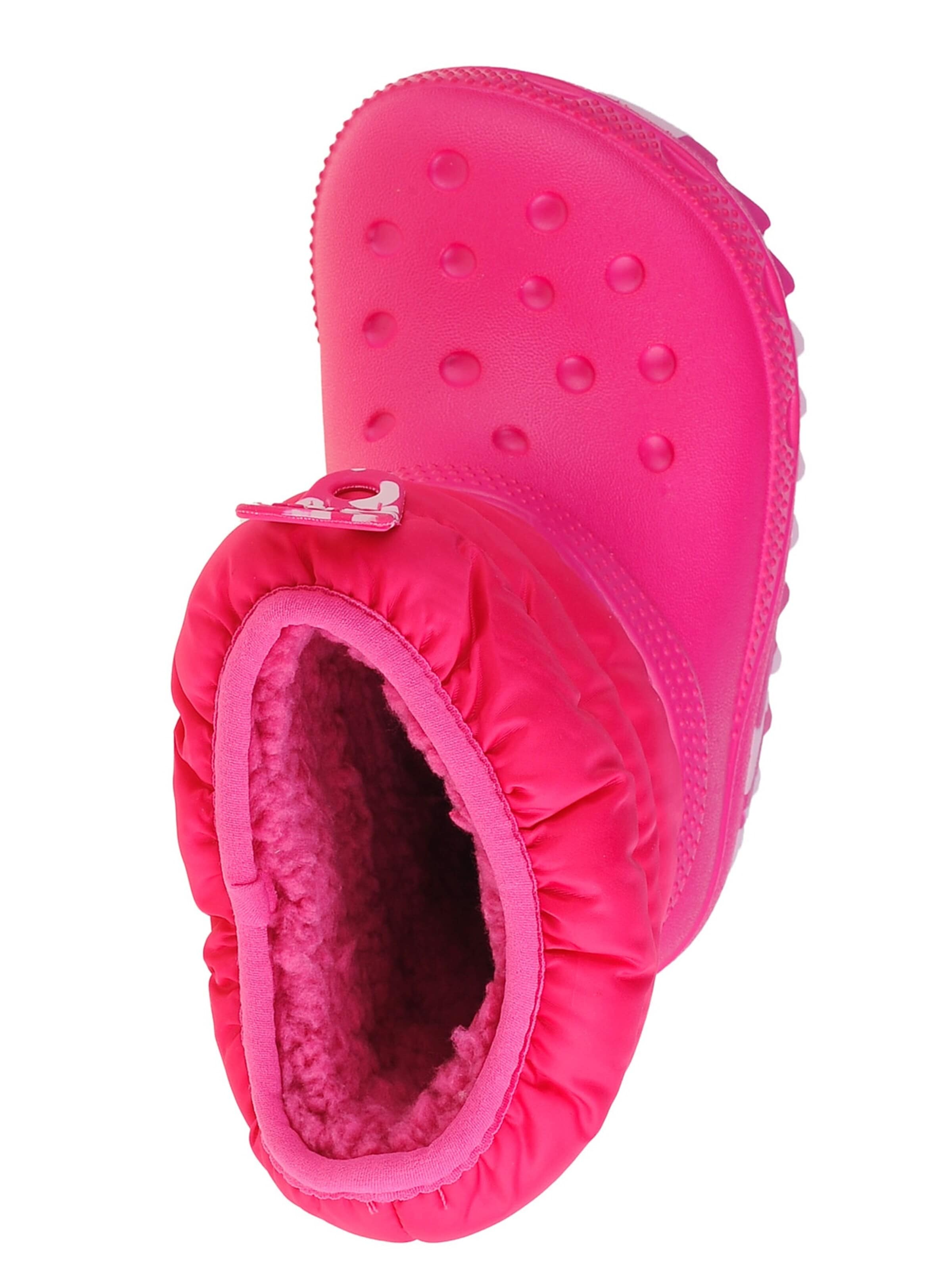 Crocs Stiefel 'Crocs Classic Neo Puff Boot Toddler'‌‌‌‌‌‌‌‌ in Pink