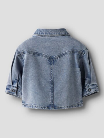 NAME IT Regular fit Button up shirt in Blue