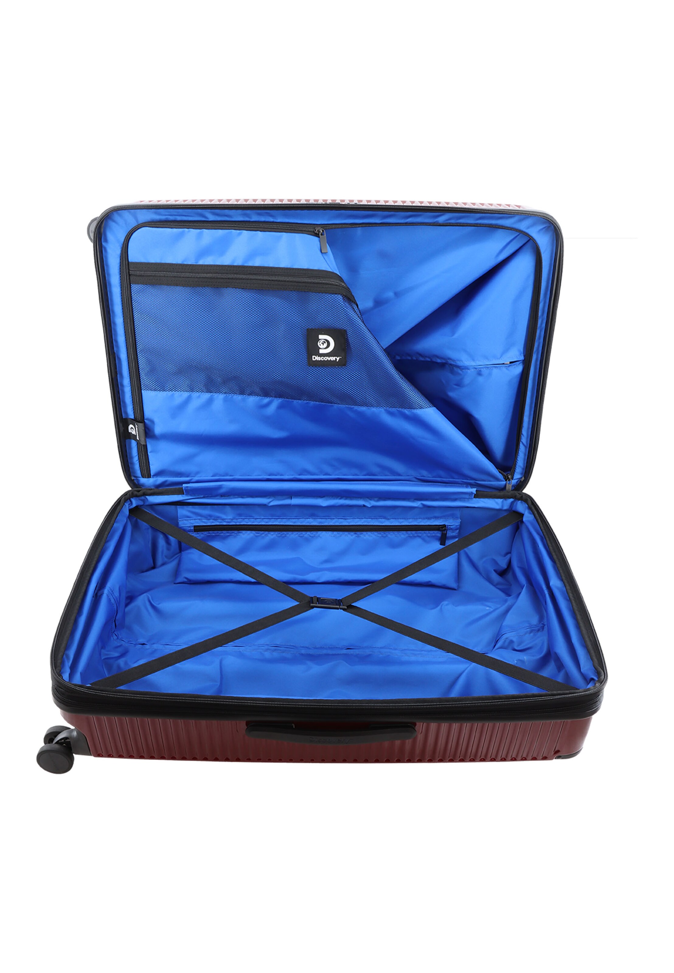 Discovery Suitcase 'Crossroad' in Red