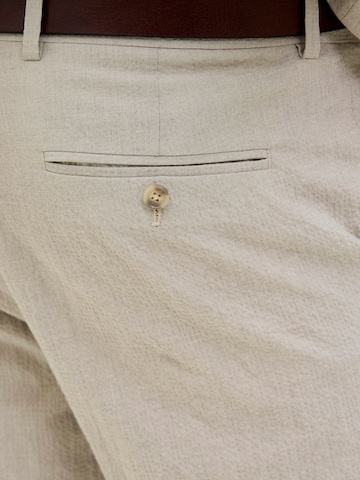 JACK & JONES Slim fit Trousers with creases 'JPRStan' in Grey