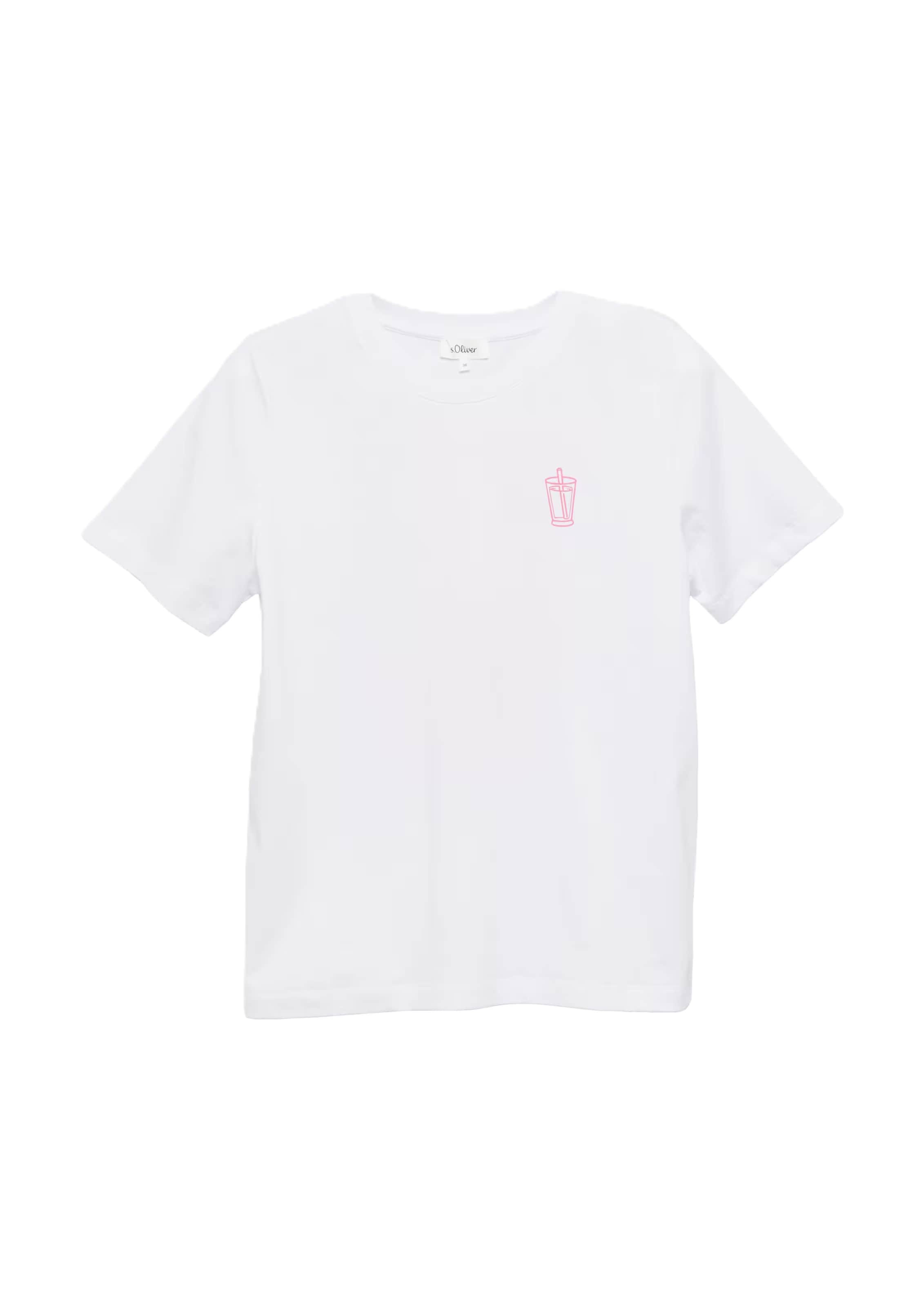 s.Oliver T-Shirt in Weiß: Vorderseite
