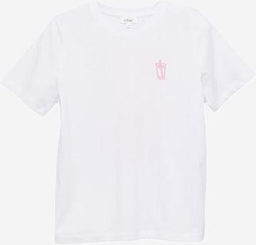 s.Oliver T-Shirt in Weiß: Vorderseite