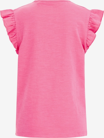 WE Fashion - Camiseta en rosa