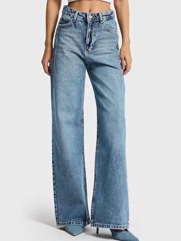 IT'S BASIC Wide leg Jeans 'Olea Wide High Rise Jeans' in Blue