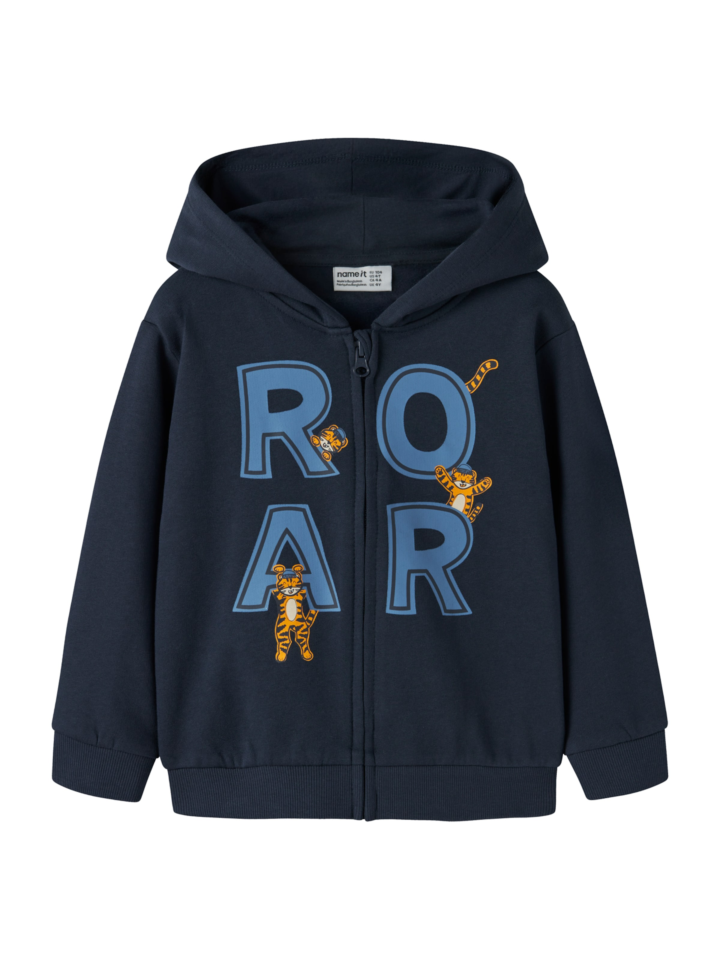 NAME IT Sweatjacka 'NMMVoltinus' i blå: framsida