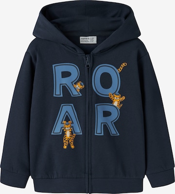 NAME IT Sweatjacke 'NMMVOLTINUS' in Blau: Vorderseite