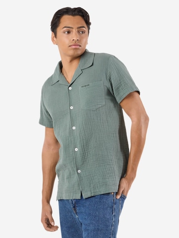 Seaside Regular fit Button Up Shirt in Green