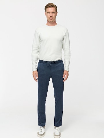 Zuitable Slim fit Pants 'DiSpartaflex SE' in Blue