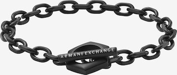 ARMANI EXCHANGE Armband in Schwarz: predná strana