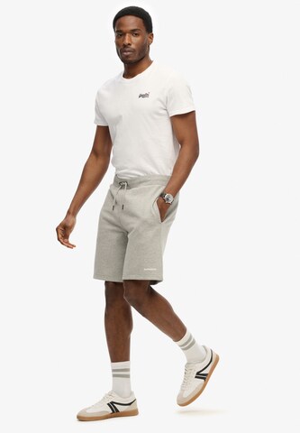 Superdry Regular Broek in Grijs