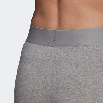 ADIDAS SPORTSWEAR Skinny Workout Pants 'Essential' in Grey