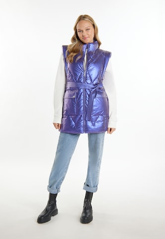 MYMO Between-seasons coat in Blue