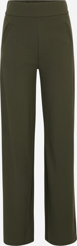 JDY Tall - Pierna ancha Pantalón en verde: frente