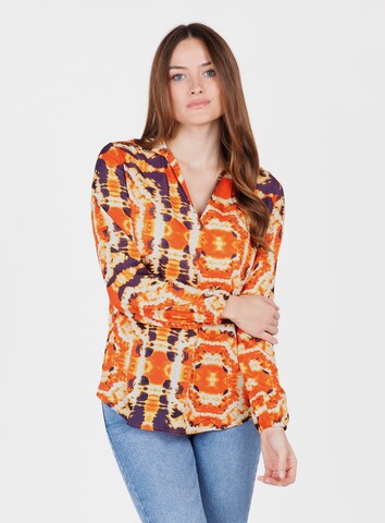 Key Largo Bluse i orange